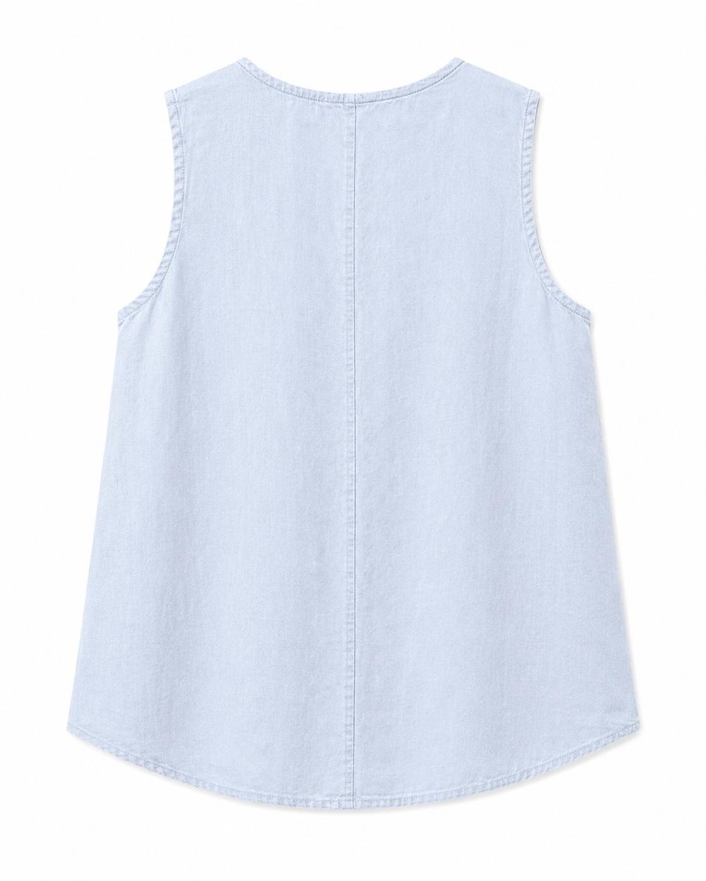 Oliva Top- Soft Blue