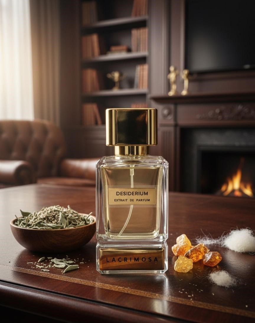 Desiderium 50 ml Erkek Parfüm Odunsu, Adaçayı, Amber, Sandal ağacı