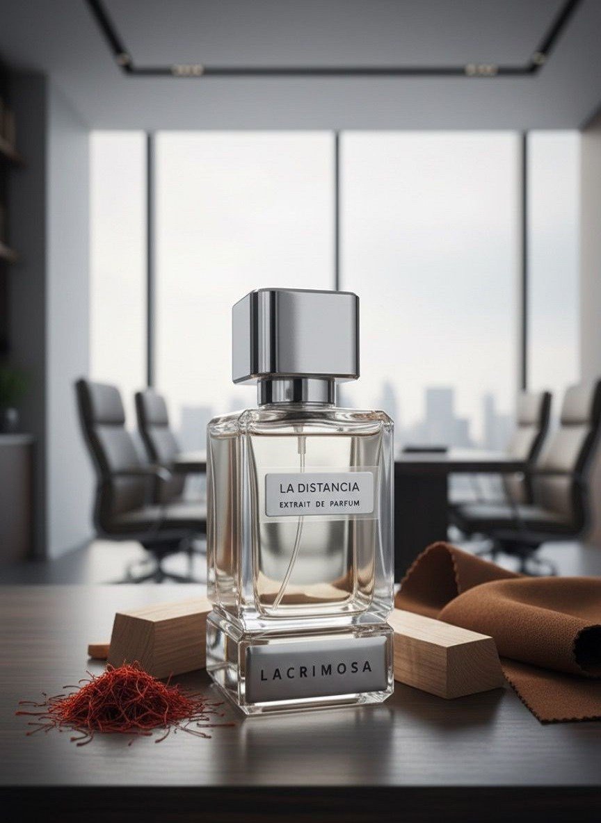 La Distancia 50 ml Erkek Parfüm, Deri/Metalik Safran, Menekşe, Süet