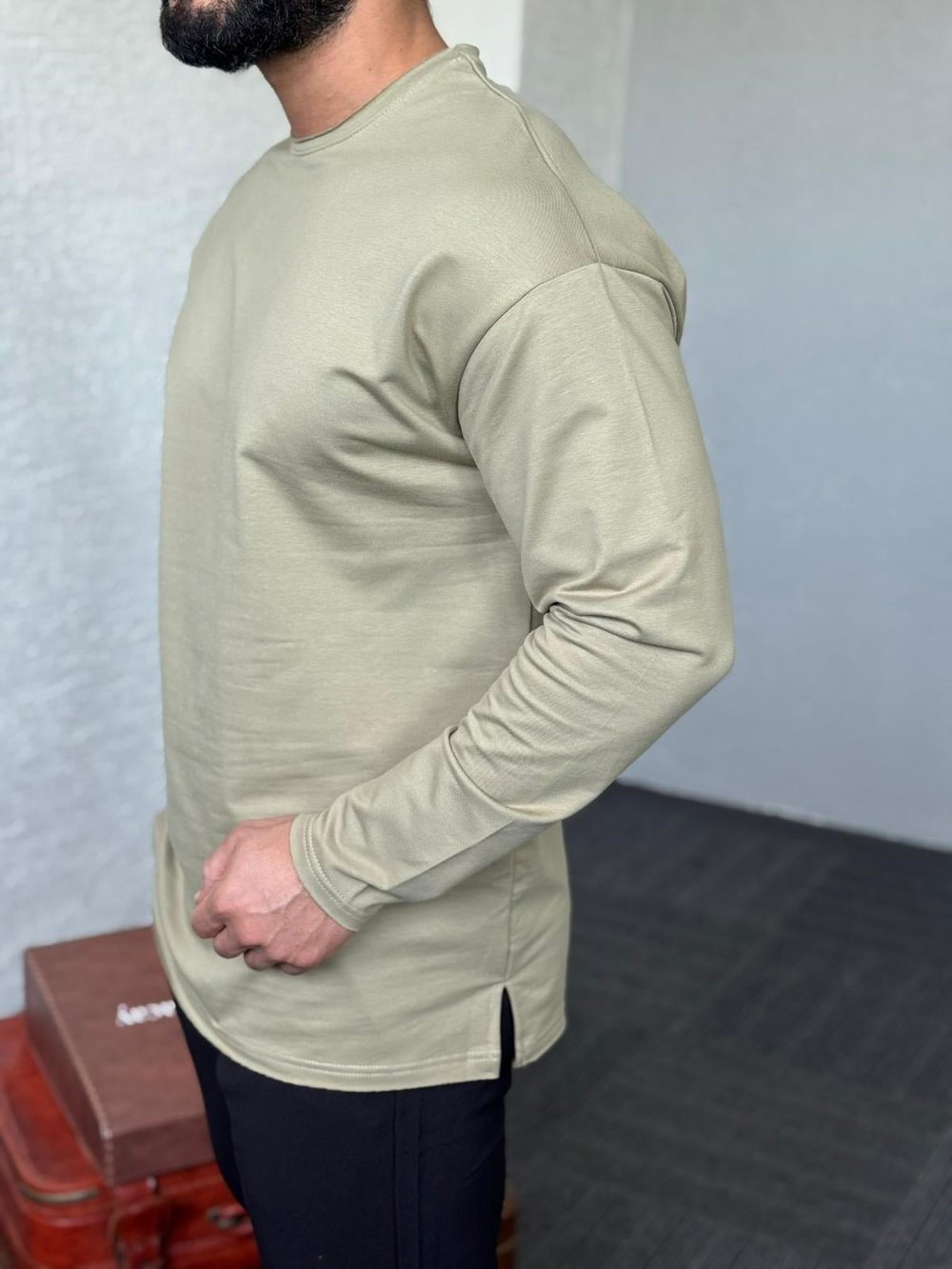 Çağla Basic Uzun Kol Sweat