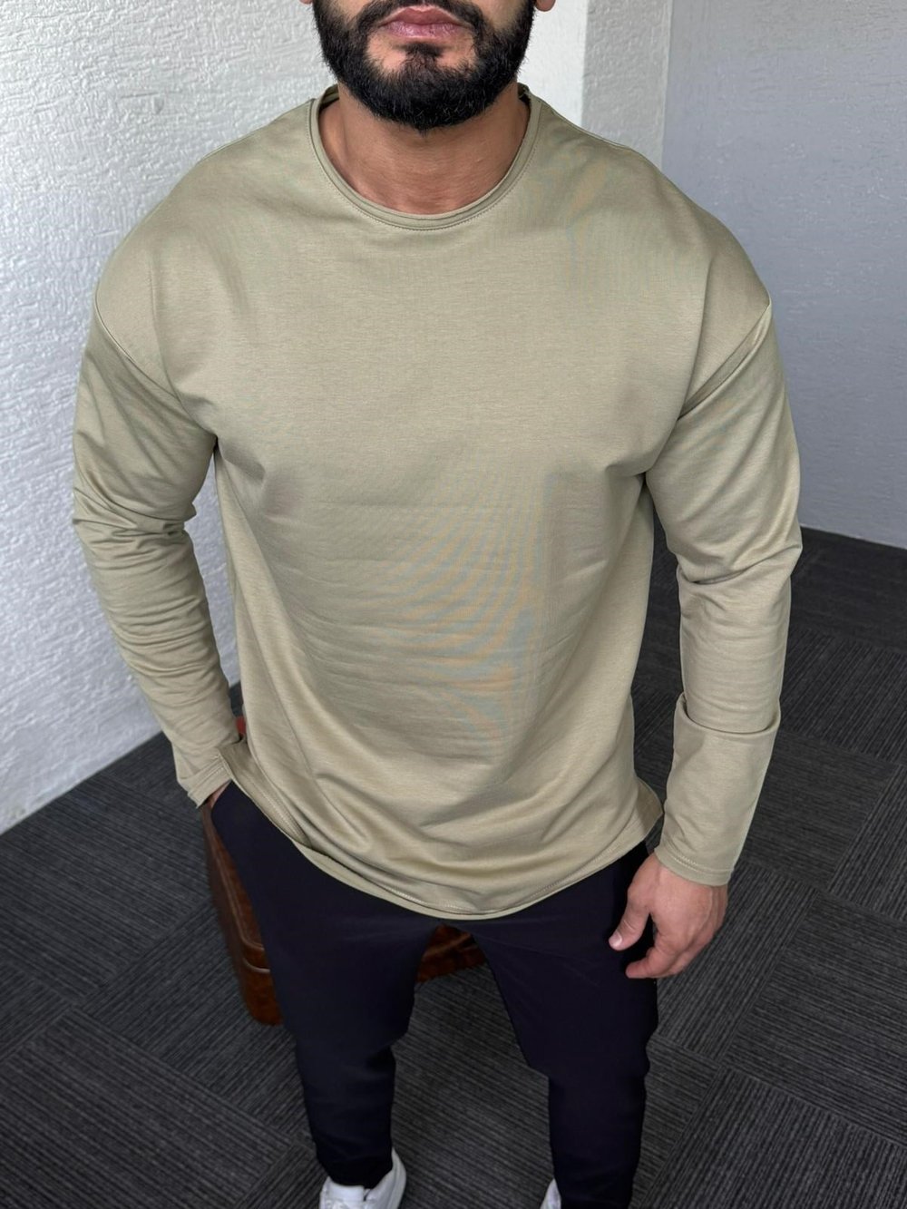 Çağla Basic Uzun Kol Sweat