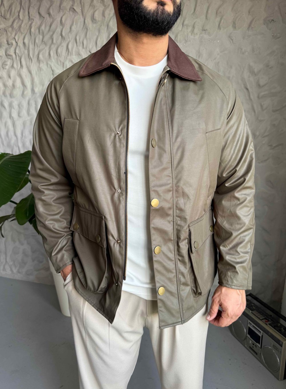 Haki Heritage Premium Ceket
