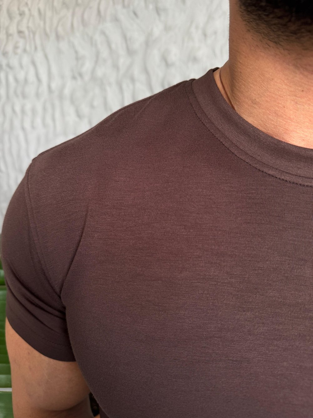 Kahverengi Oysho T-Shirt Modeli