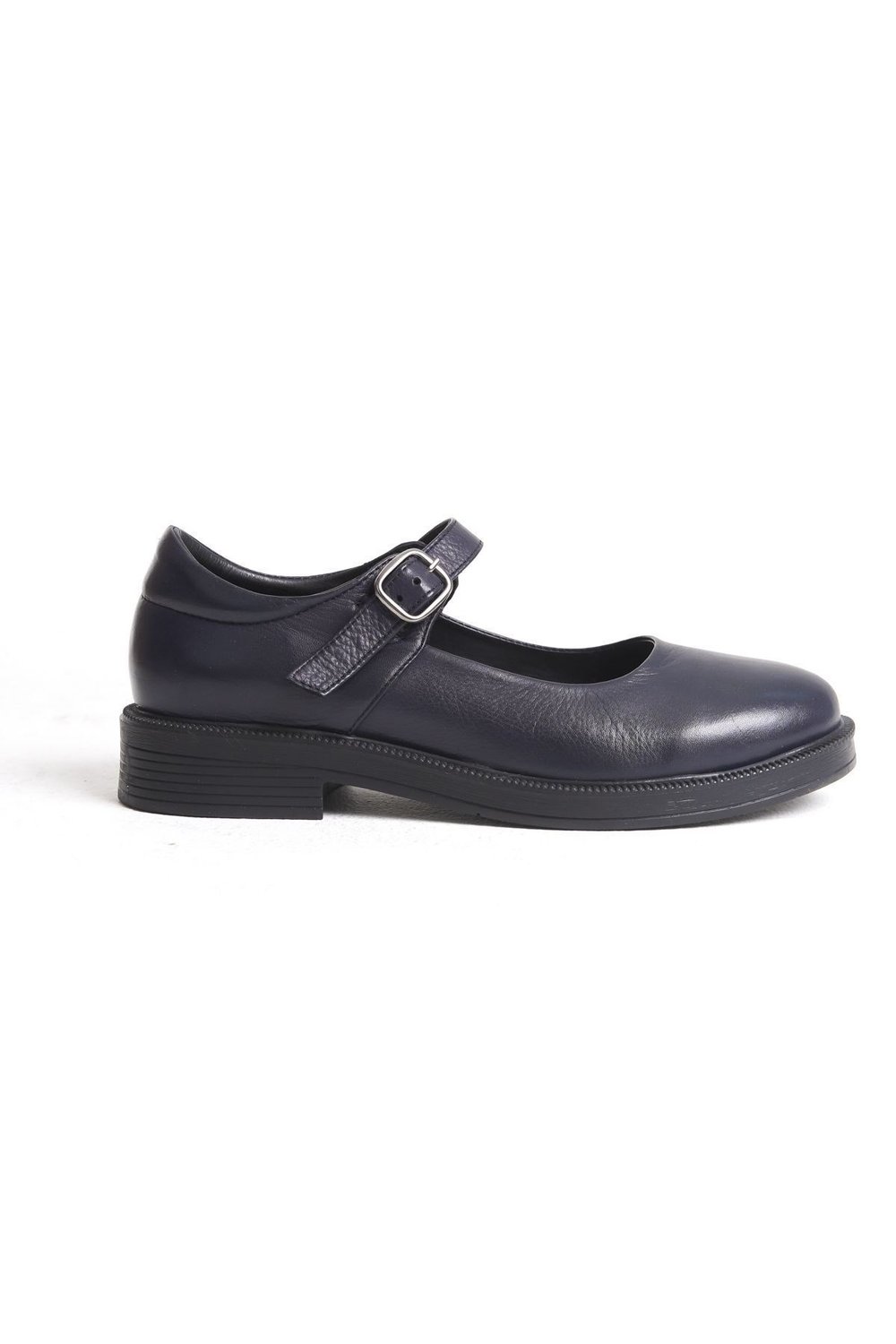 Ernila Shoes Hakiki Deri Kadın Baretli Loafer Ayakkabı