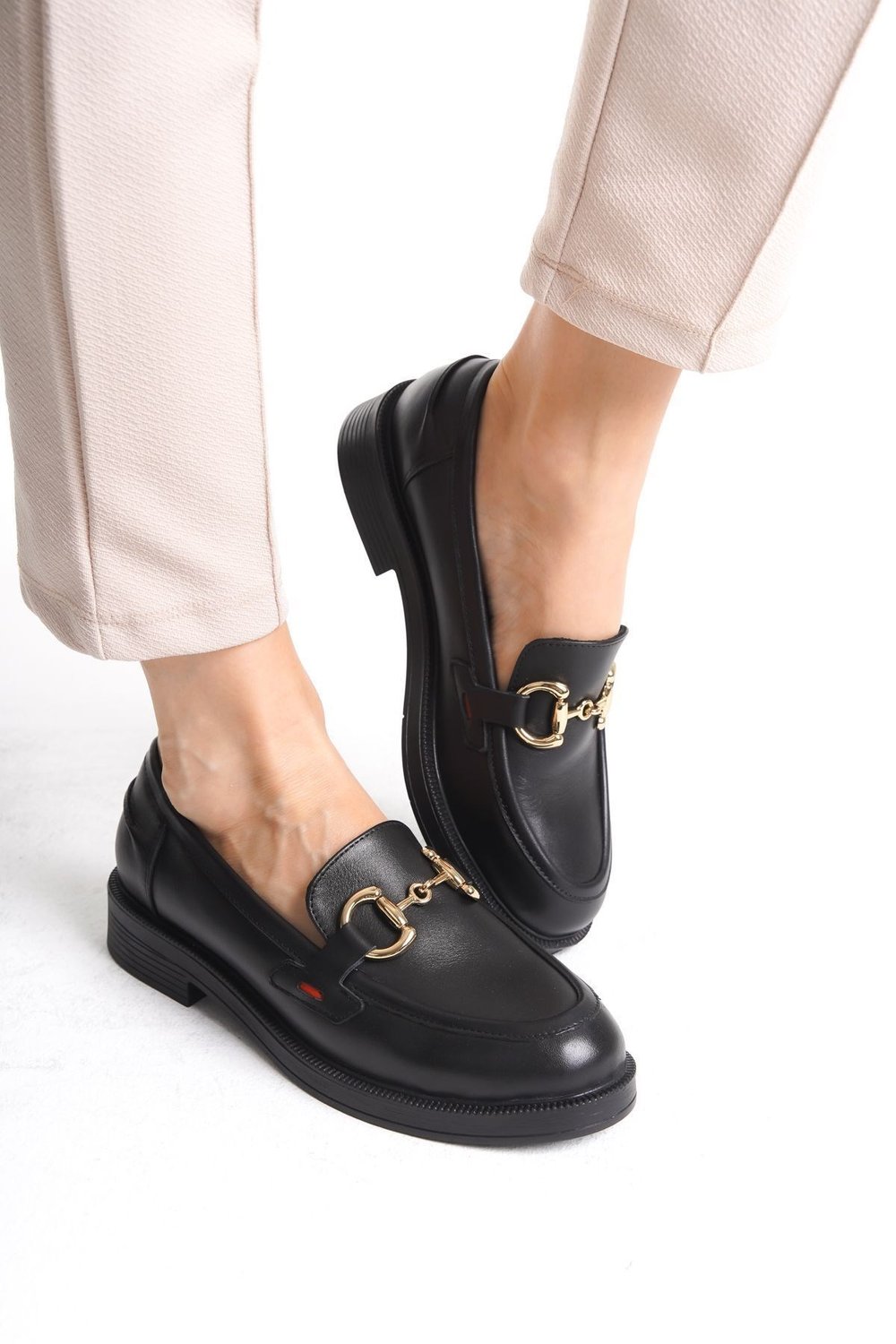 HAKİKİ DERİ TOKALI LOAFER AYAKKABI