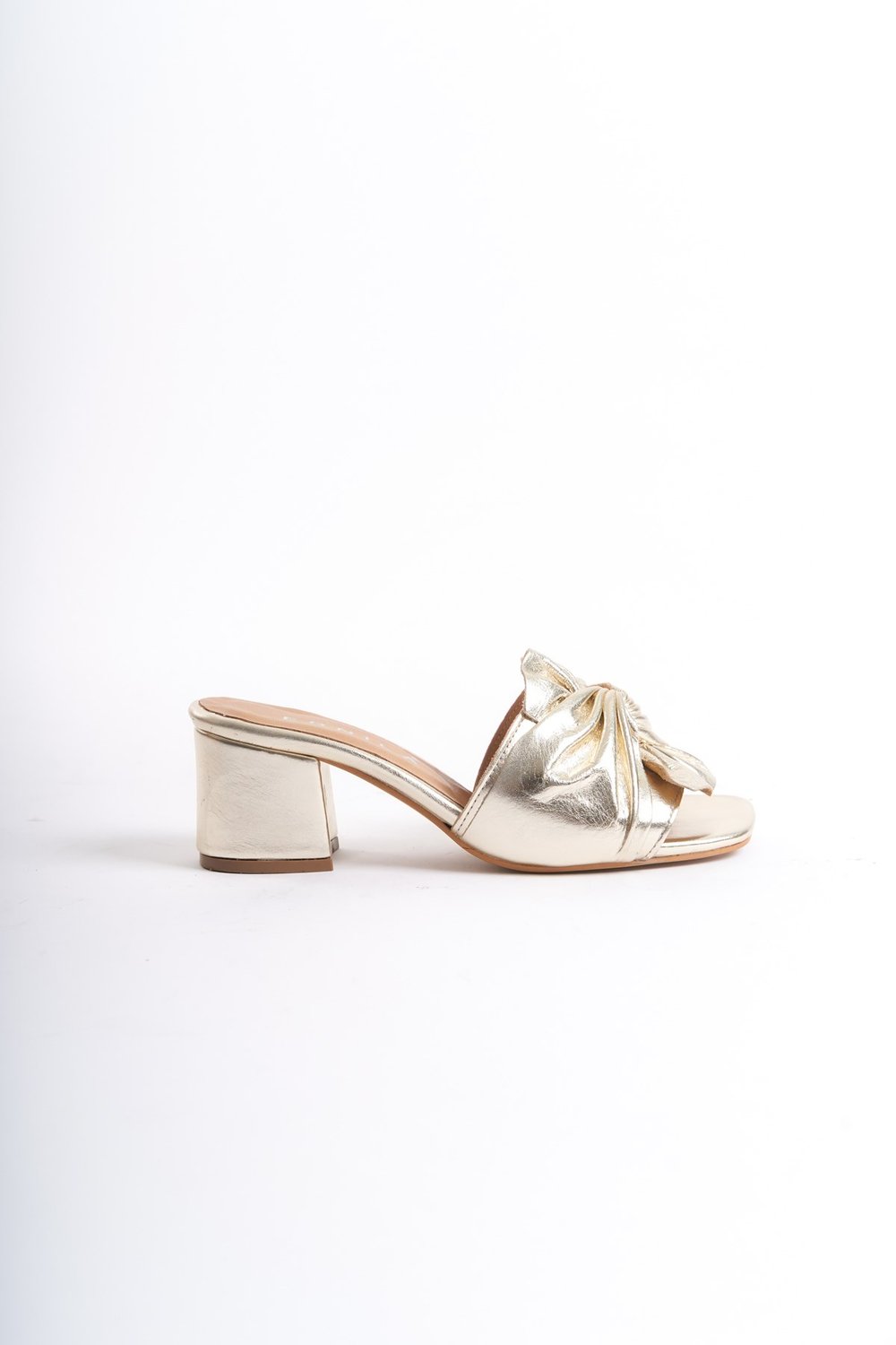 SHOES HAKİKİ DERİ FİYONKLU TOPUKLU TERLİK