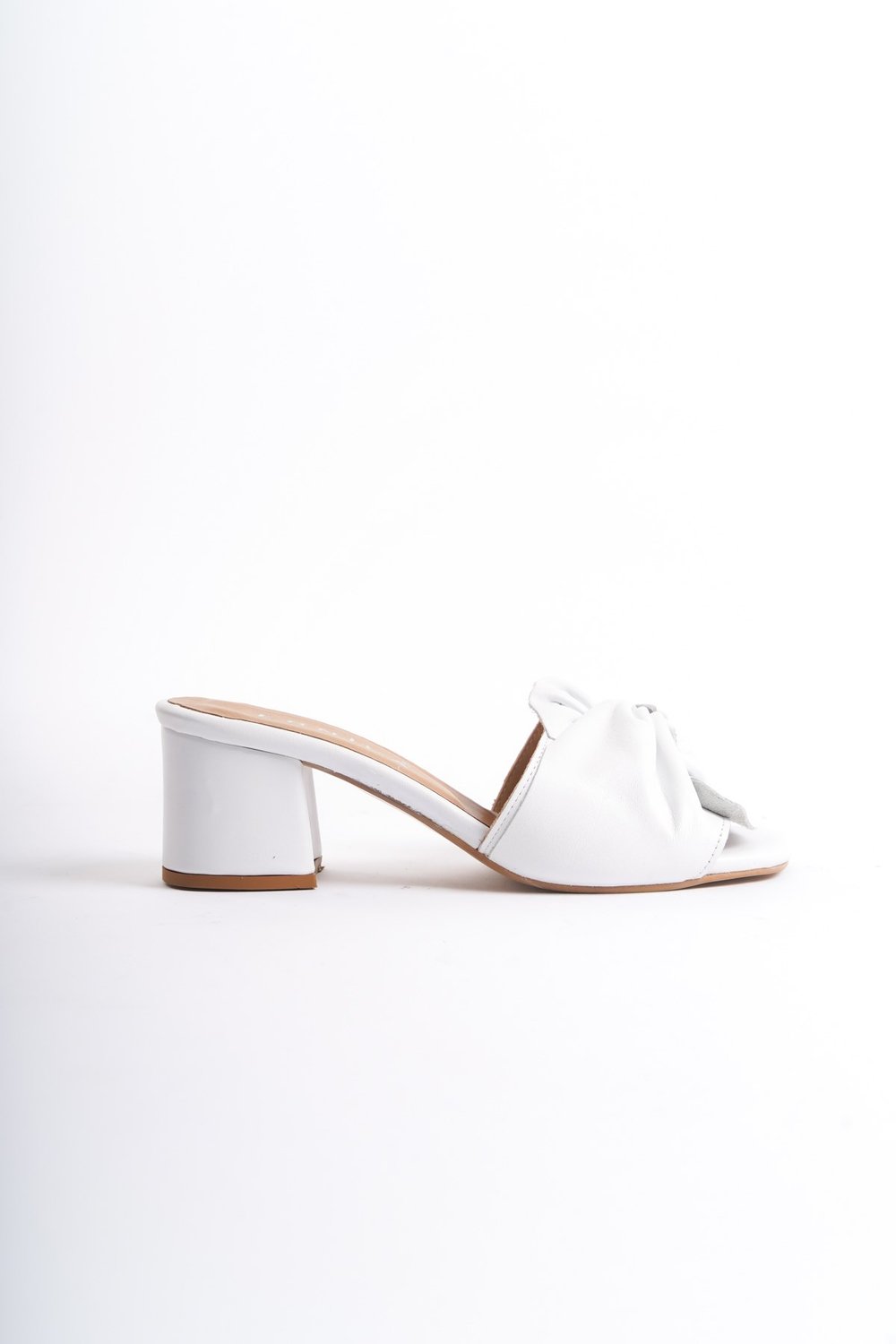 SHOES HAKİKİ DERİ FİYONKLU TOPUKLU TERLİK