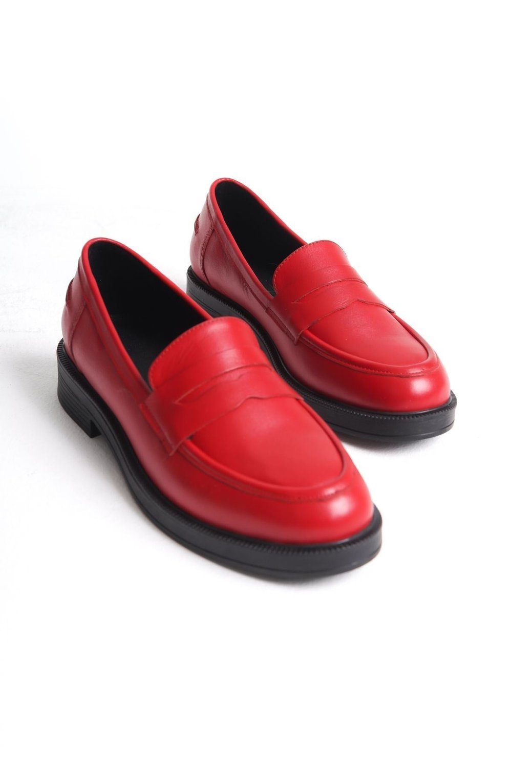 SHOES HAKİKİ DERİ KADIN LOAFER AYAKKABI