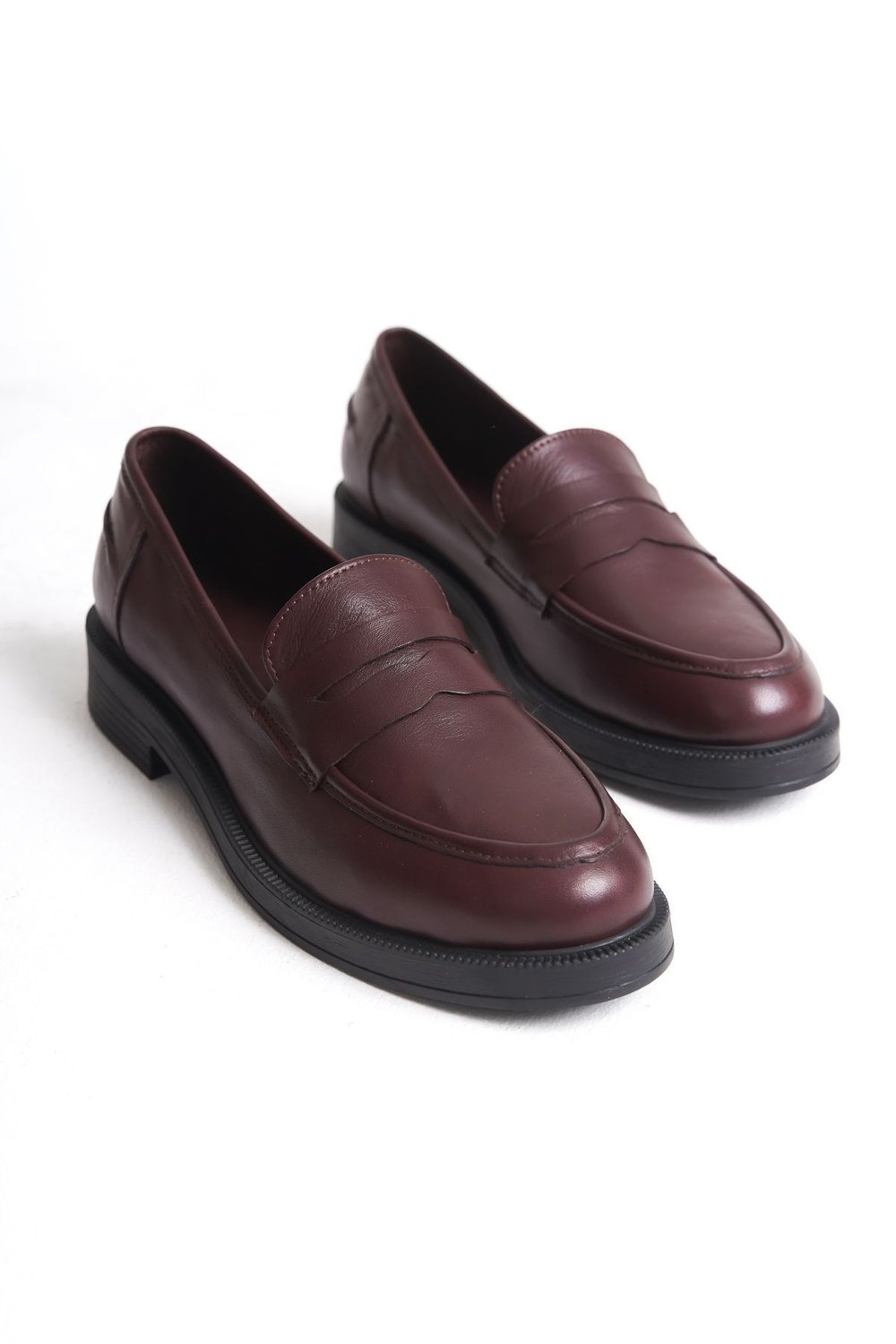 SHOES HAKİKİ DERİ KADIN LOAFER AYAKKABI