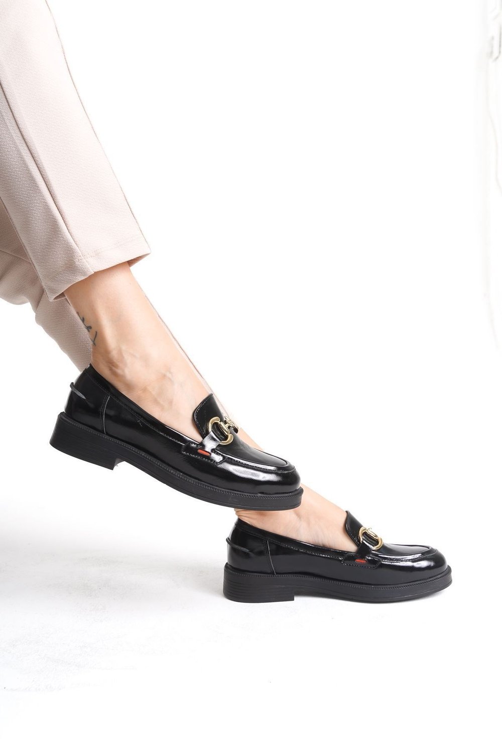 SHOES HAKİKİ DERİ TOKALI LOAFER AYAKKABI
