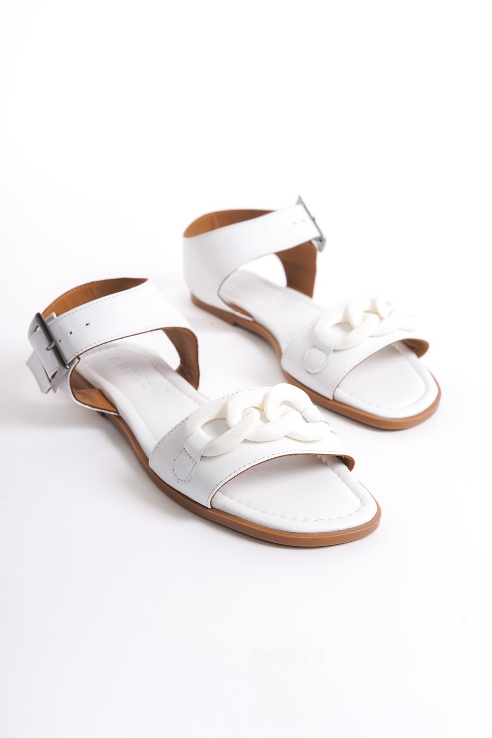 SHOES HAKİKİ DERİ TOKALI SANDALET