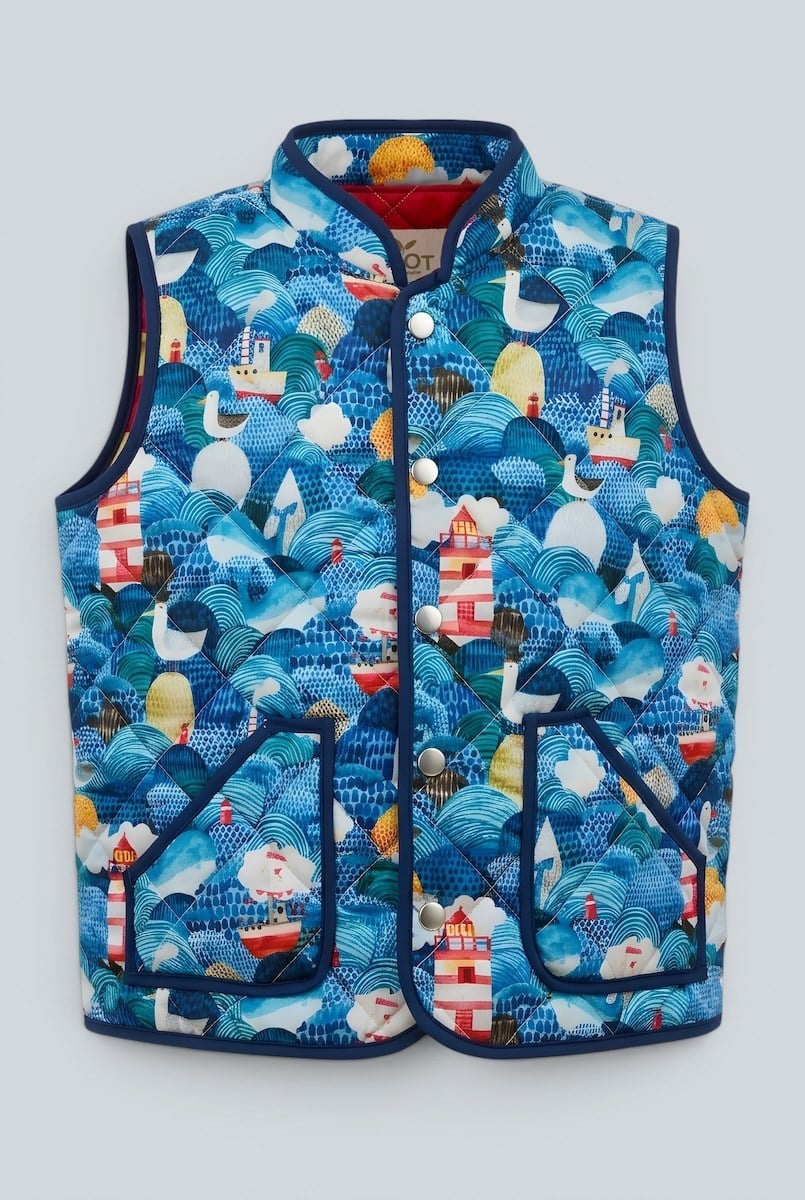 ISTANBUL SU GEÇİRMEZ KAPITONE YELEK