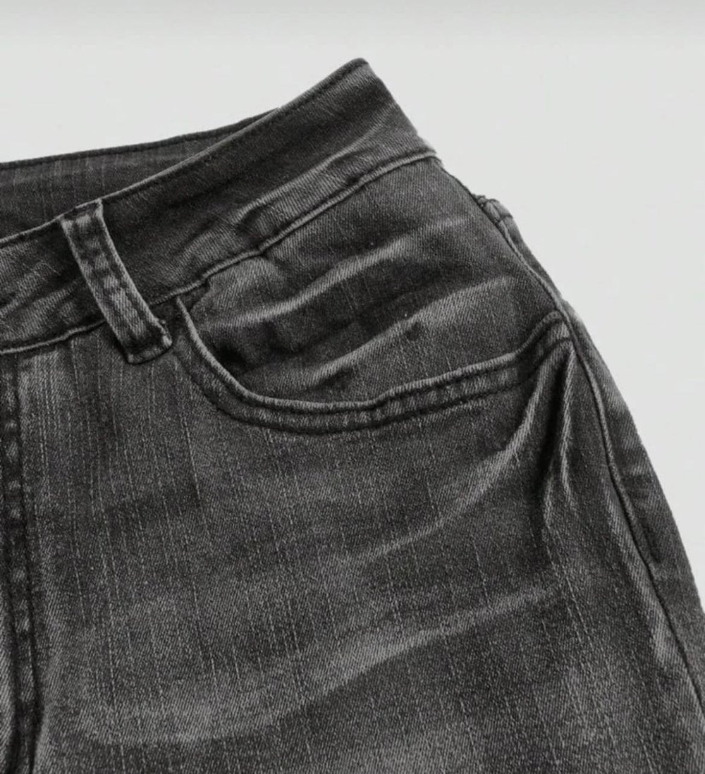 Full Likralı İspanyol Paça Jean Pantolon