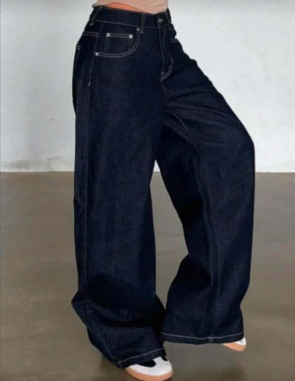 Wide Leg Geniş Paça Baggy Denim Jean Pantolon