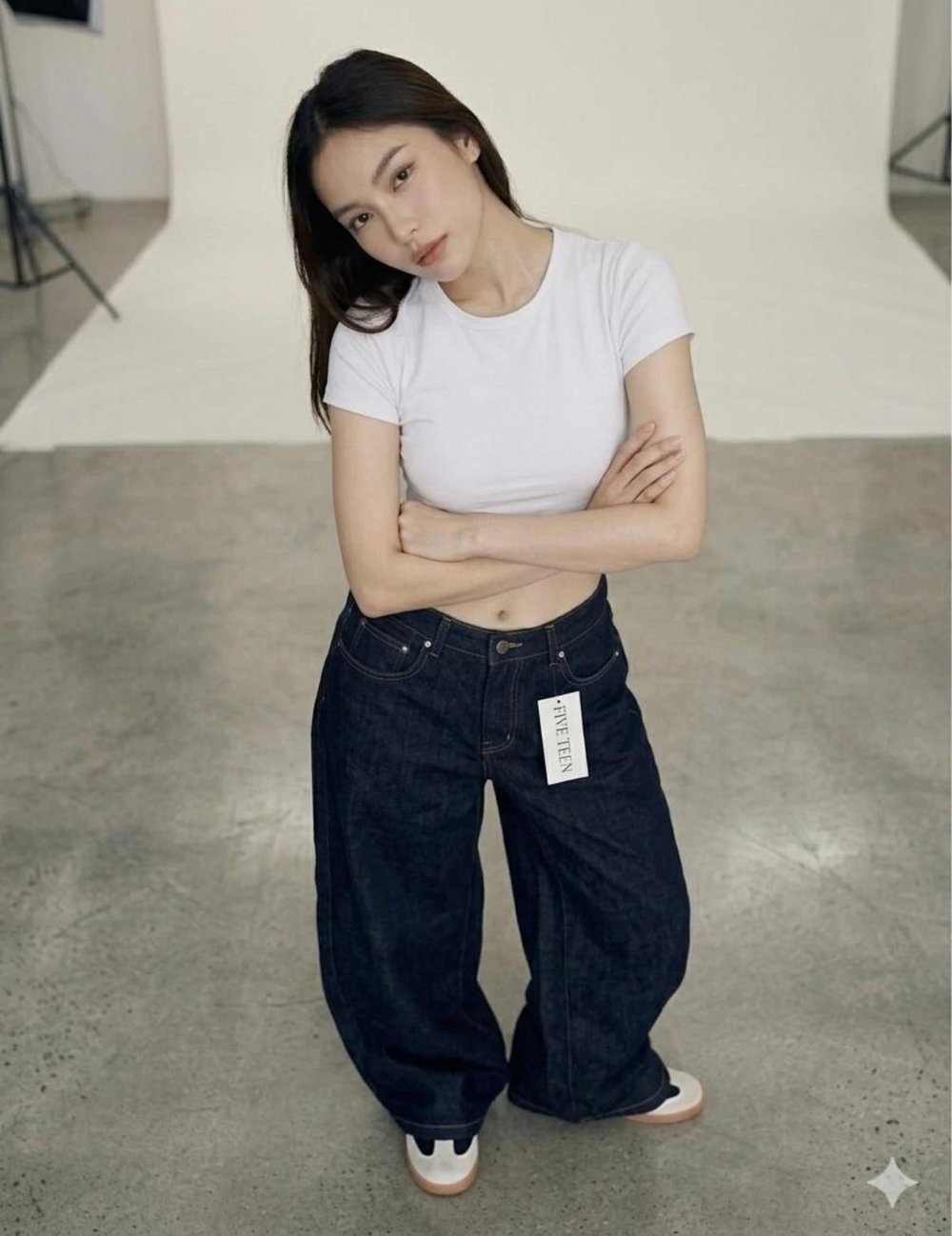 Wide Leg Geniş Paça Baggy Denim Jean Pantolon