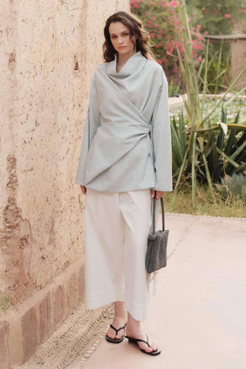Kasbah Keten Bluz Mint