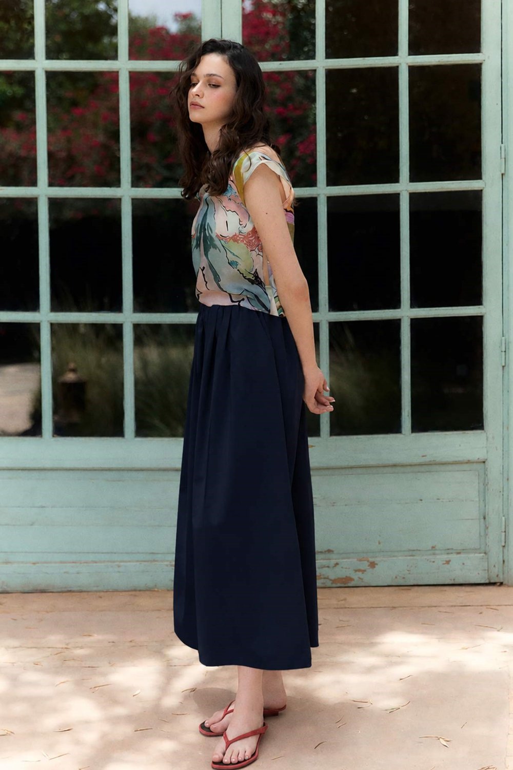 MENERA PANTOLON LACİVERT