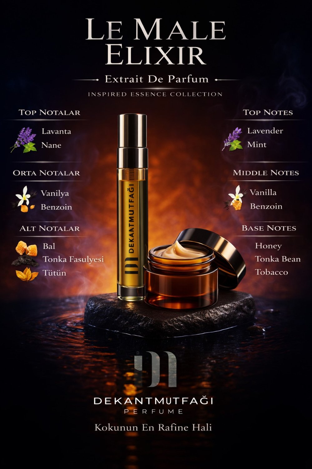 Le Male Elixir 15gr Solid Parfüm