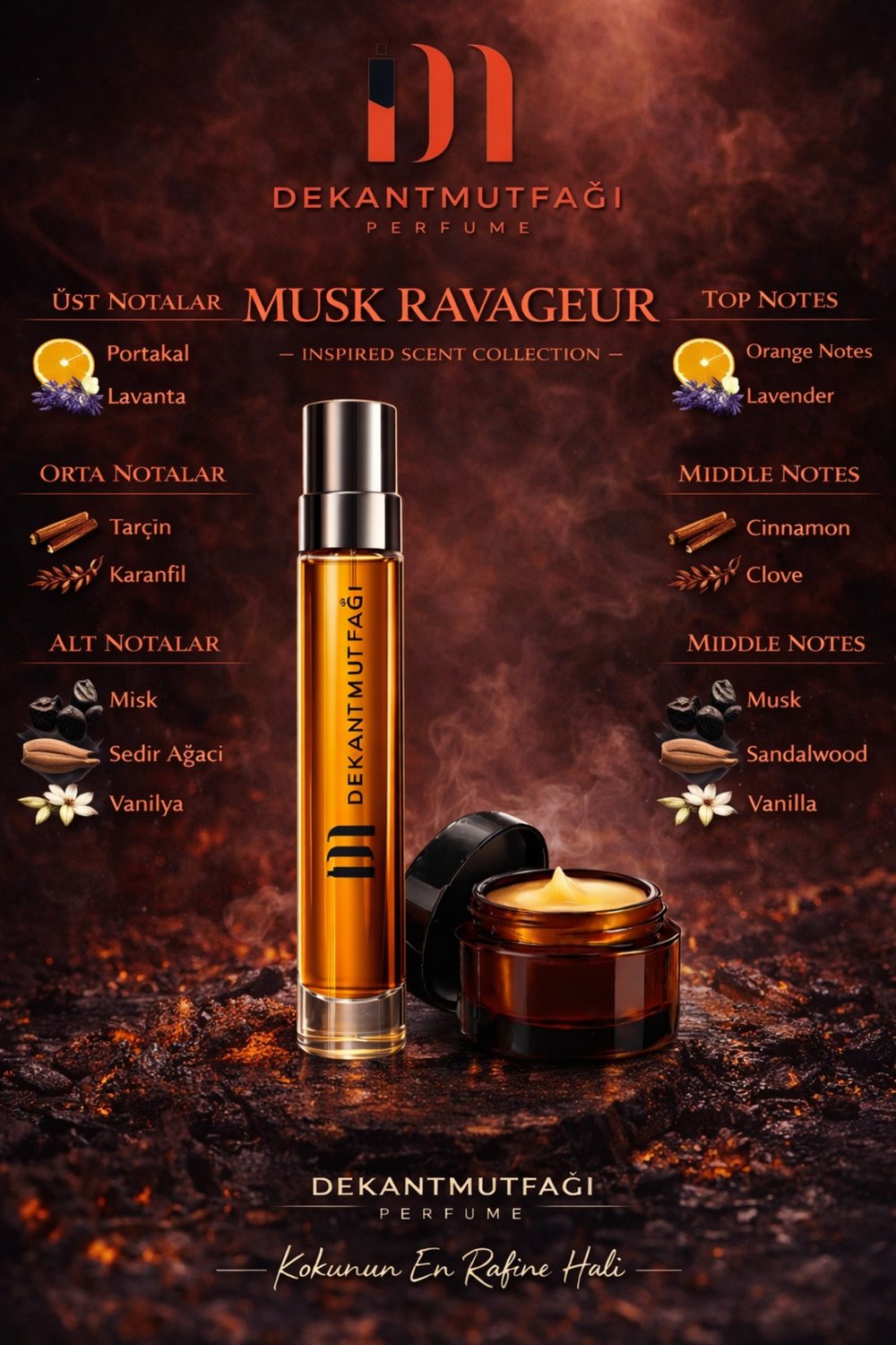 Musk Ravageur 15gram Solid Parfüm