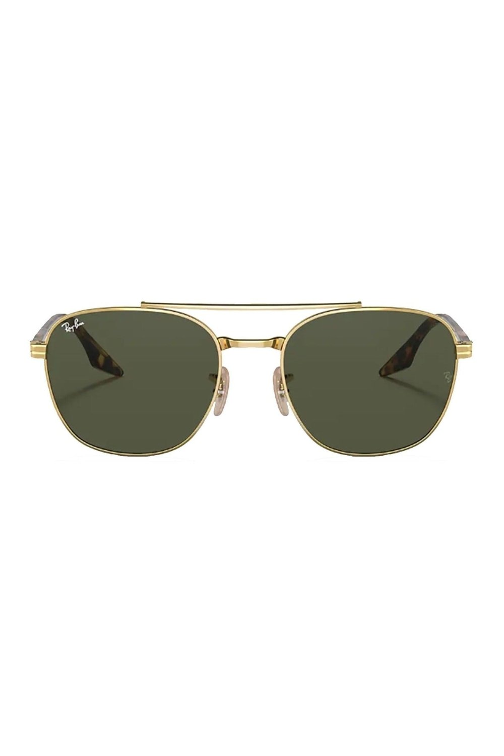 3688 001/31 55 Unisex/erkek Gold Yuvarlak Çerçeve Güneş Gözlüğü
