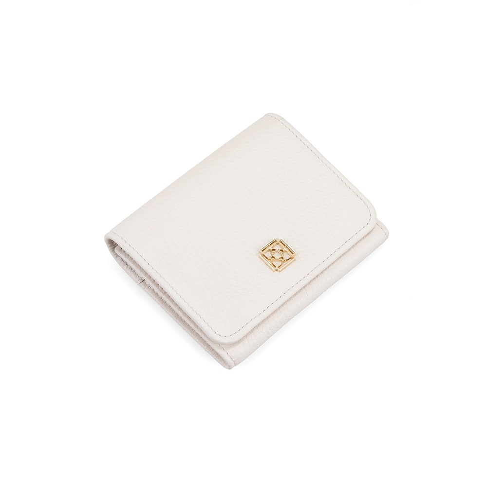 Andorra Beyaz Kadın Deri Cüzdan