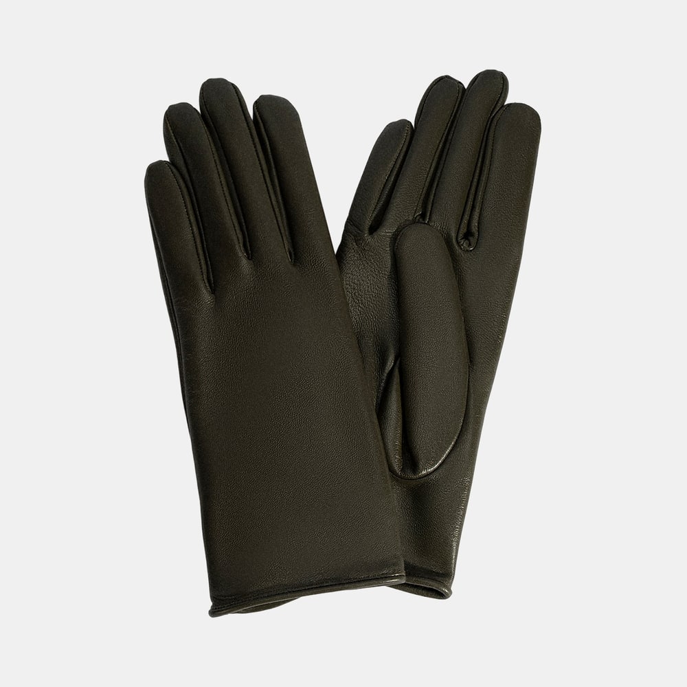 DESA - FY Kadın Yeşil Deri Eldiven