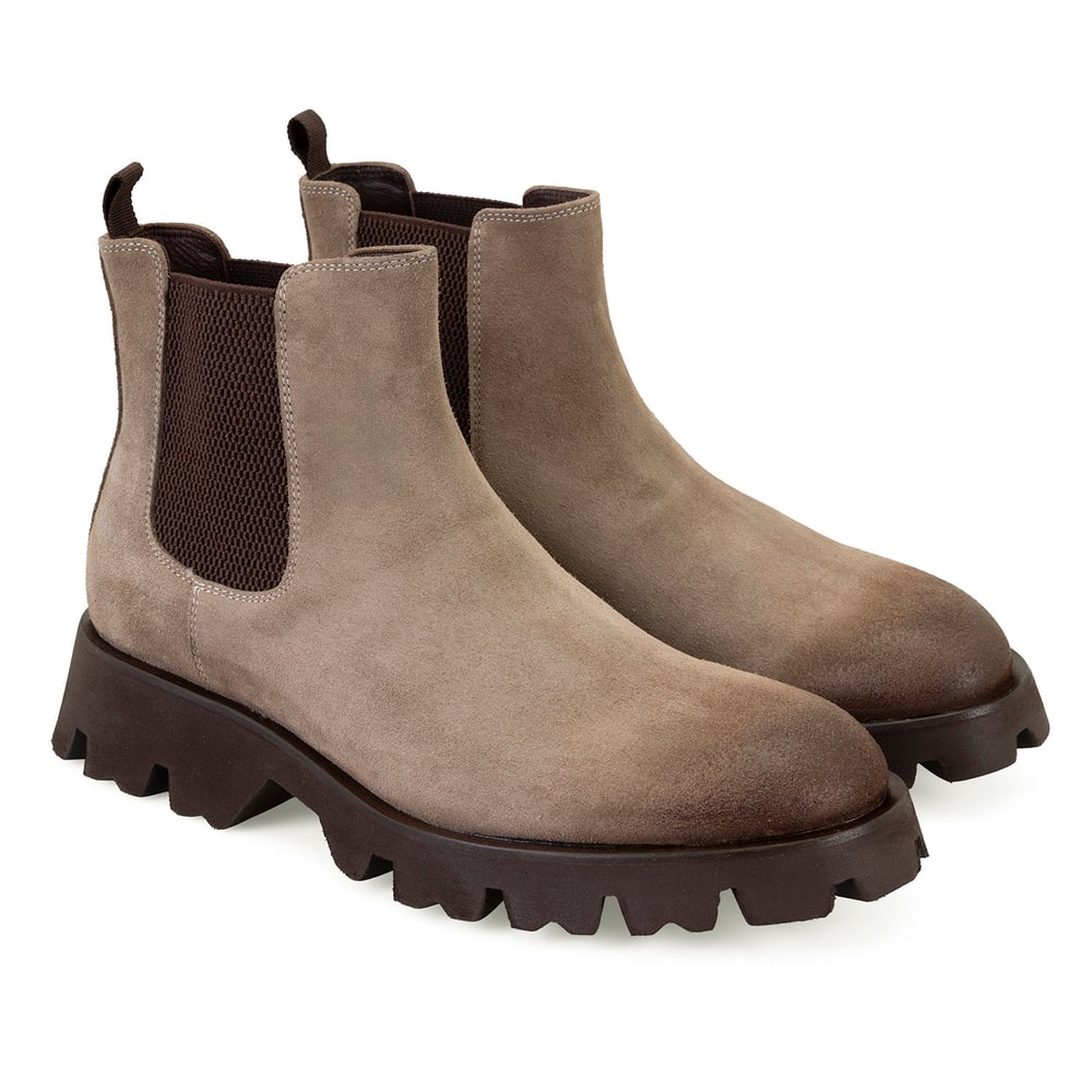 Everet Vizon Erkek Lastikli Deri Chelsea Bot