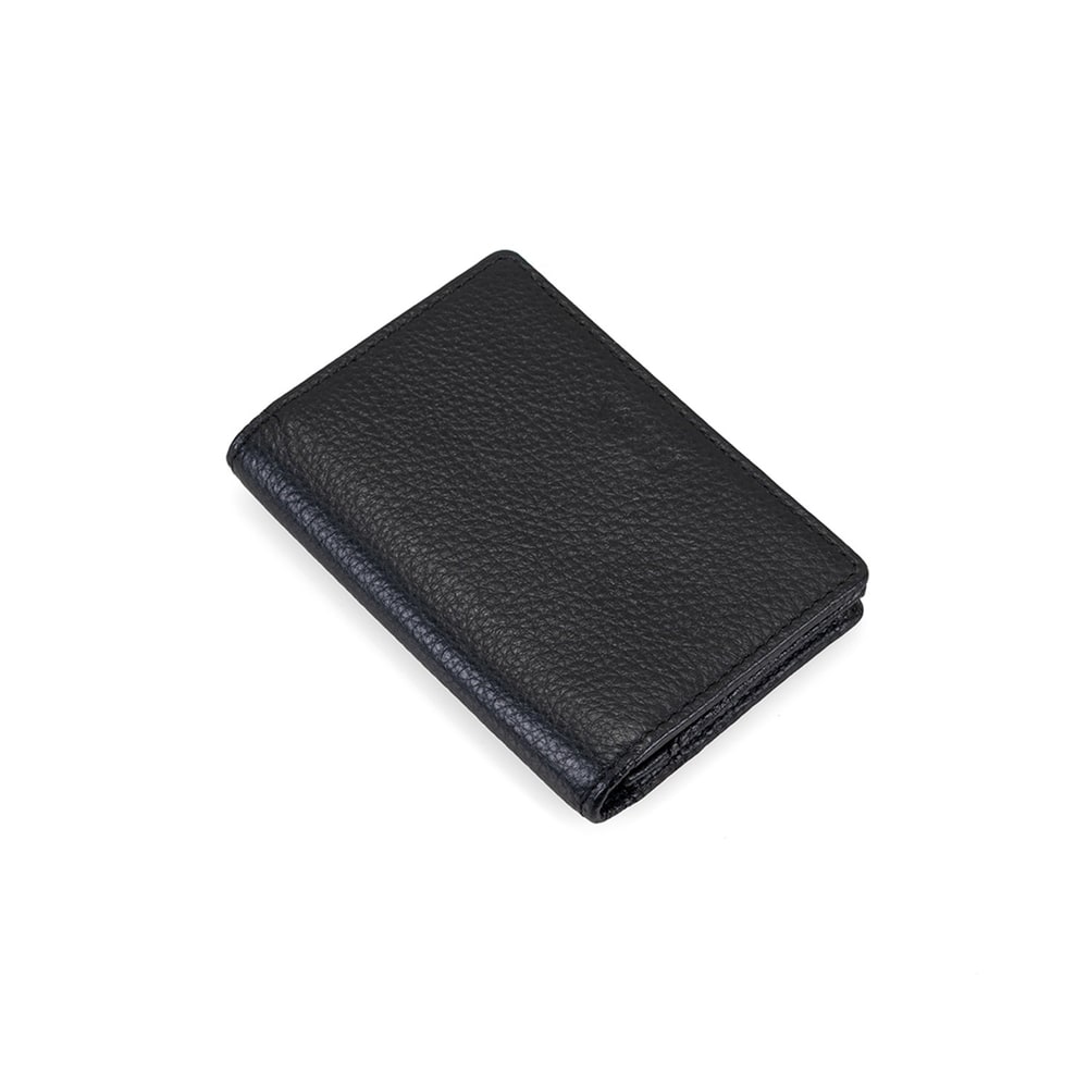 Gregorio Siyah Kadın Deri Cüzdan