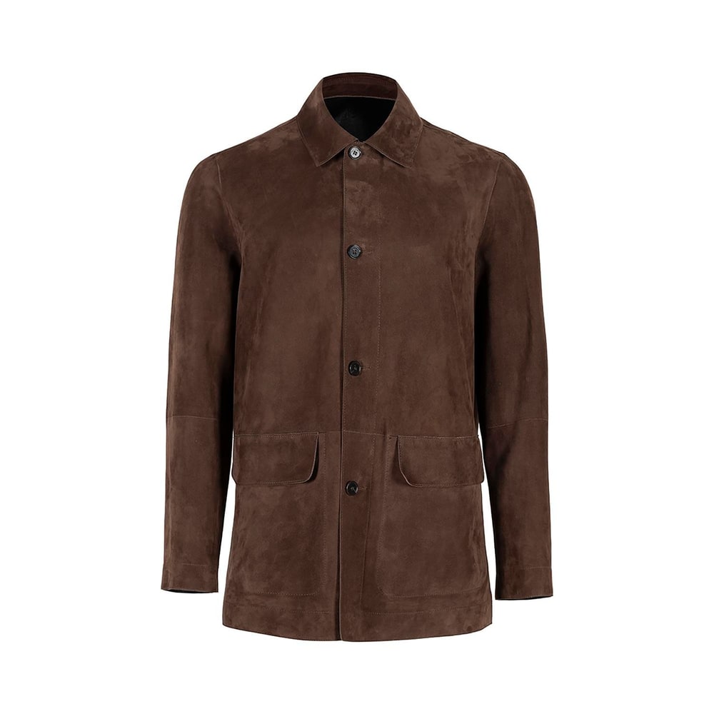 K14086 ERKEK ÇİFT TARAFL, KAHVE+SİYAH, M