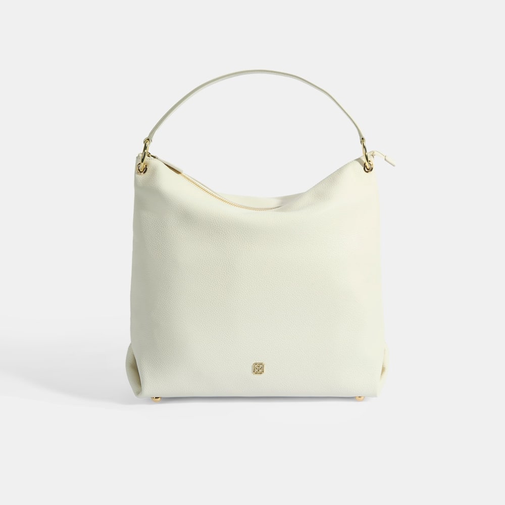 Kadın Beyaz Deri Omuz Çantası