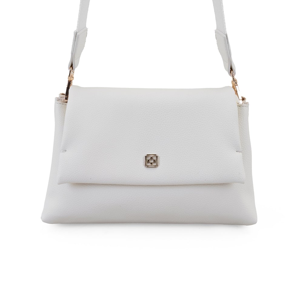 Kadın Beyaz Postacı Çantası