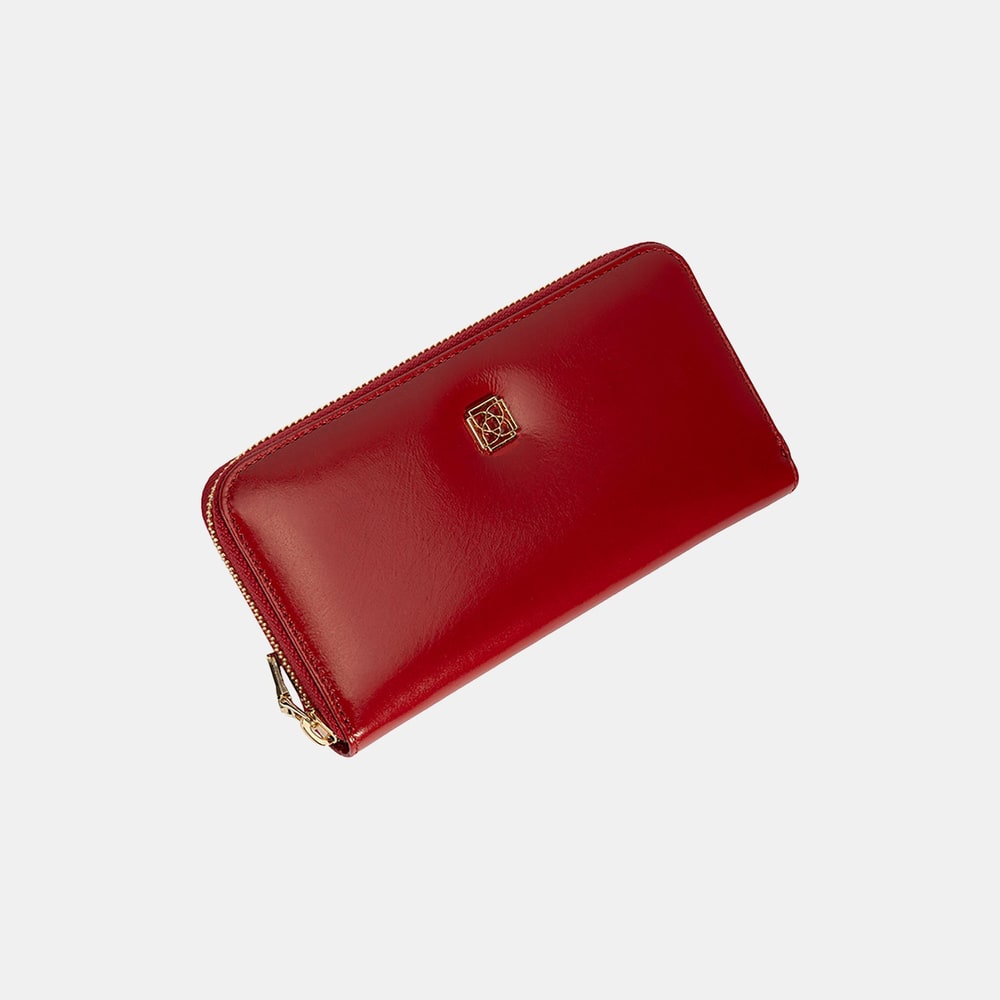 Kadın Kırmızı Deri Cüzdan