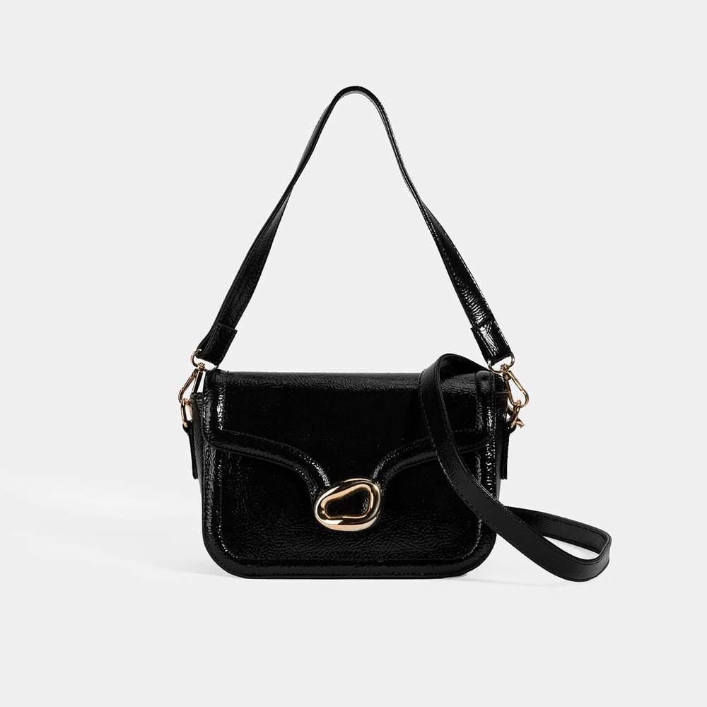 Kadın Siyah Postacı Çantası