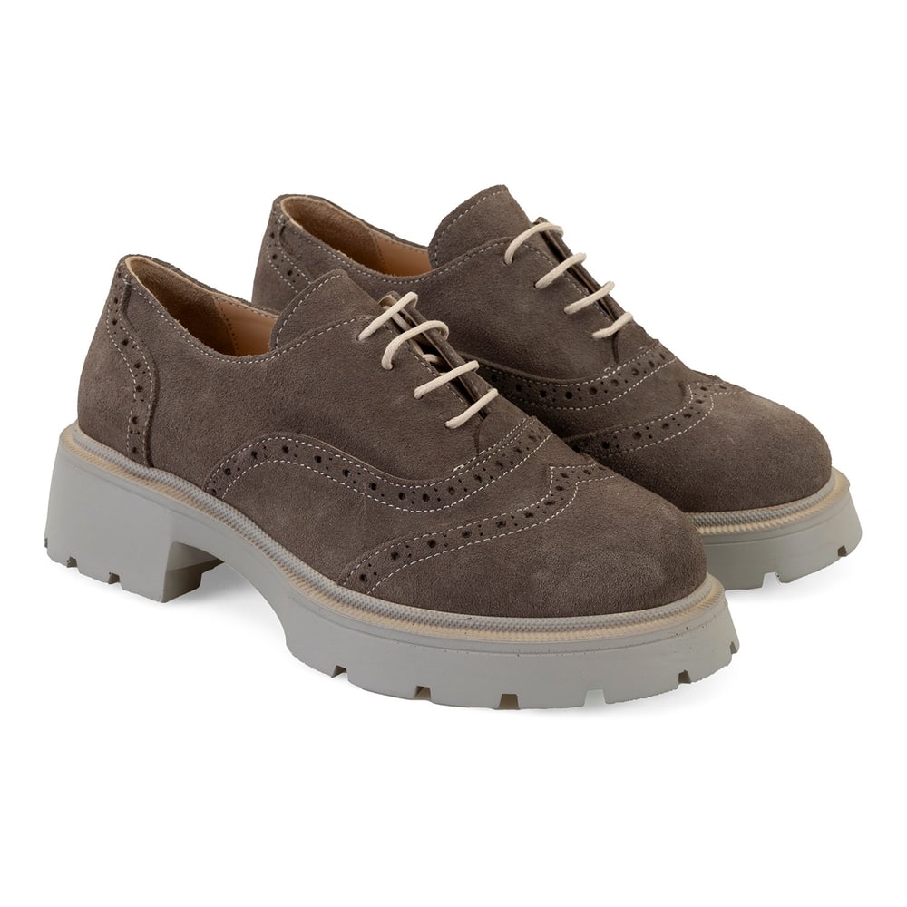 Kadın Vizon Süet Deri Günlük Ayakkabı