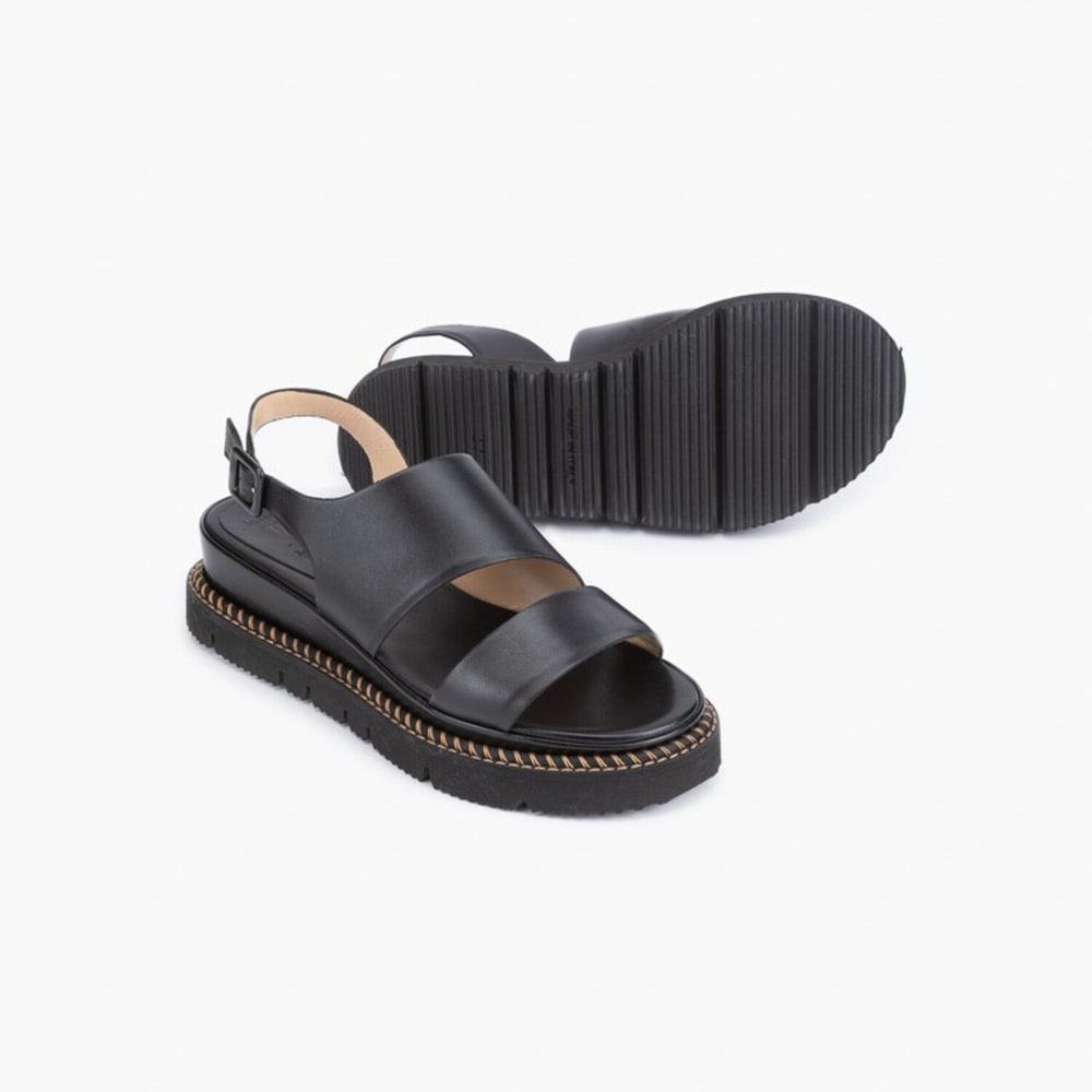 Luca Grossi Kadın Siyah Sandalet