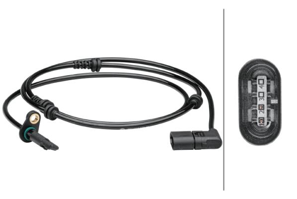 HELLAAbs Sensoru On Sag Mercedes C-Class W205 S205 C205 A205HELLA 6PU012679461