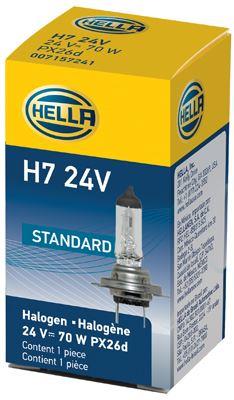 HELLAAmpul H7 70W 24V Px26d Universal Cv 178555251-89901207----------HELLA 8GH178555251