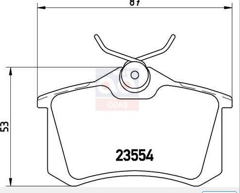 DELPHİARKA BALATA GOLF-LEON5Q0698451M