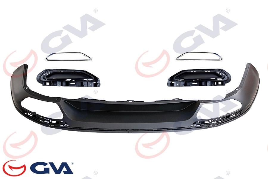 GVAArka Tampon Alt Spoyleri Nikelajlı Passat 2015GVA 9104123
