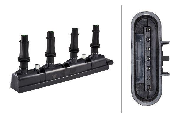 HELLAAteşleme Bobini Astra J-Adam-Corsa D-Insıgnıa-Merıva B-Zafıra Tourer C-Aveo-Cruze-Trax-Volt 1.2-1.4HELLA 5DA358000341