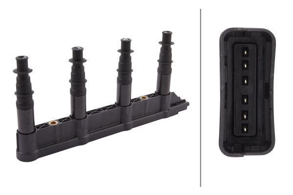 HELLAAteşleme Bobini C2 1.4 16V 06 > C3 1.4 03 > C4 1.4 16V 03 >11 P207 1.4 06-13 P206 1.4 P307 1.4 9651710680HELLA 5DA358000311