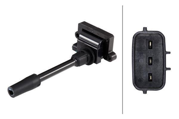 HELLAAteşleme Bobini Mıtsubıshı Carısma-Pajero 12V 3-KutupluHELLA 5DA358057351