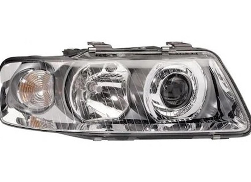 Audi A3 2001-2003 Model Arası Sağ Ön Mercekli Elektrikli Far Depo Marka 8L0941004K