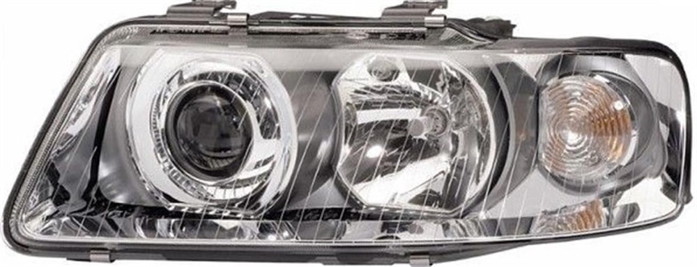 Audi A3 2001-2003 Model Arası Sol Ön Mercekli Elektrikli Far Depo Marka 8L0941004K