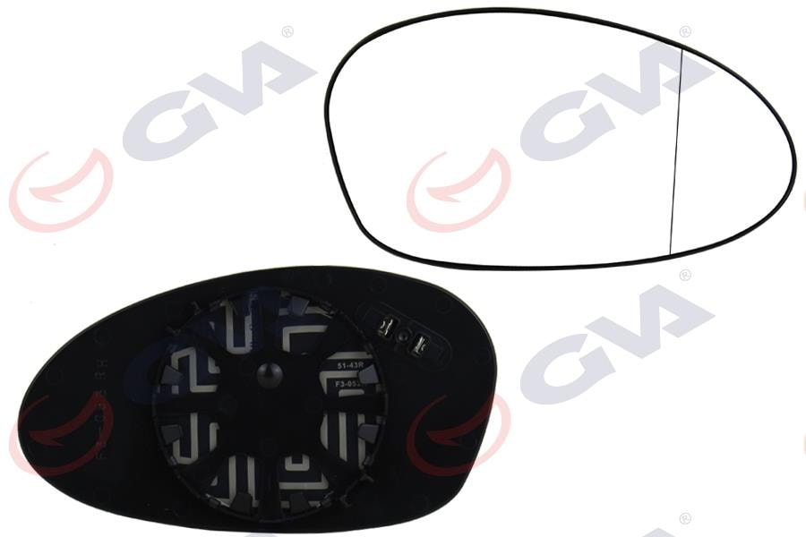 GVAAyna Camı Sag Isıtmalı Asferik Bmw E87 E90 E92 E93GVA 1199110