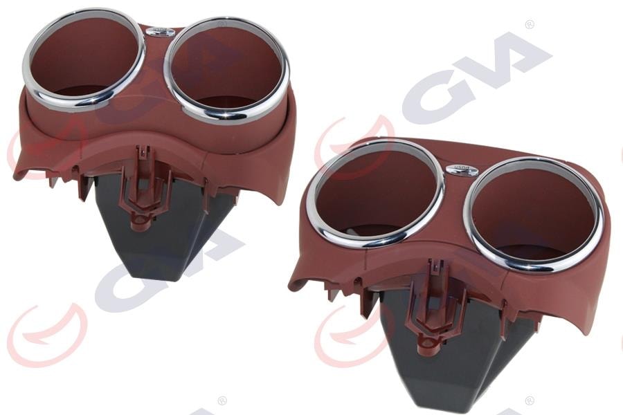 GVABardaklık Orta Konsol Kırmızı Krom Mercedes Cls C219 06-2011GVA 9103658