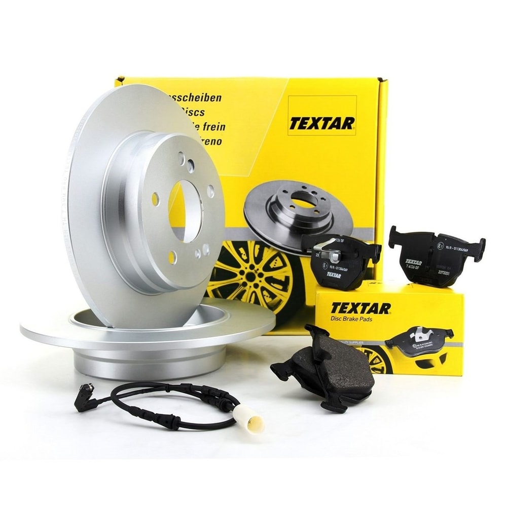 Bmw 3 Serisi E90 Kasa 316i Arka Fren Disk Ve Balata Takımı Textar Marka 34216855002-34216788183-34356792564