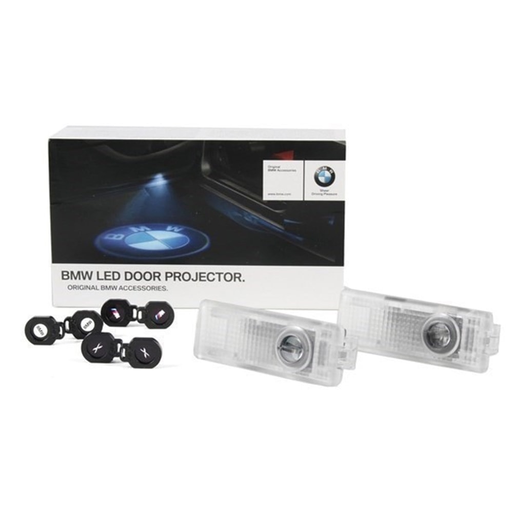 Bmw 3 Serisi E90 Kasa Kapı Altı Hayalet Aydınlatma M Logo Seti Orjinal Bmw 63312414105