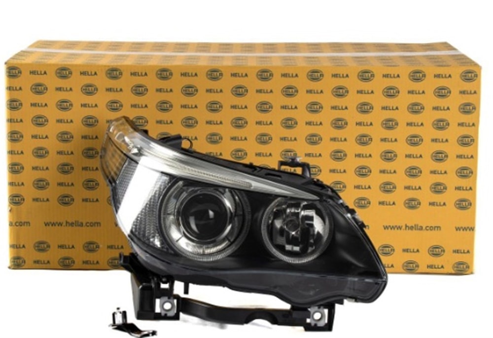 Bmw 5 Serisi E60 Kasa Sağ Xenon Far Komple Hella Marka 63127165568