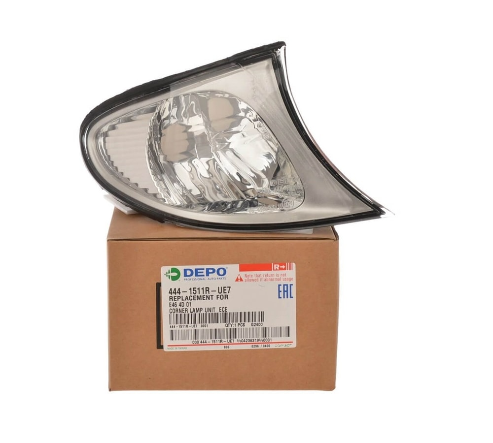 Bmw E46 Kasa 2002-2005 Sağ Titan Gri Sinyal Lambası 